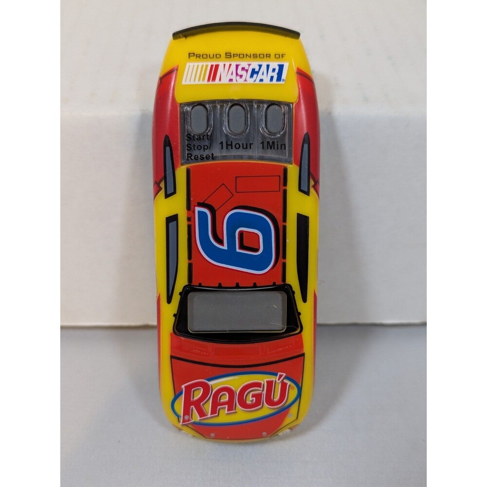 Collectible Ragu Nascar Refrigerator Magnet Kitchen Timer #6 Tested Works